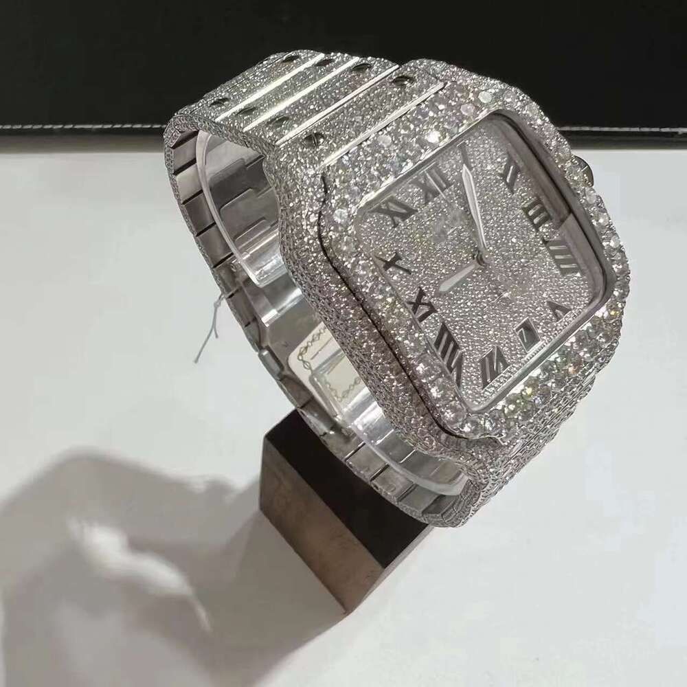 VVS Mossanite Watch Ivory